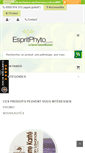 Mobile Screenshot of espritphyto.com